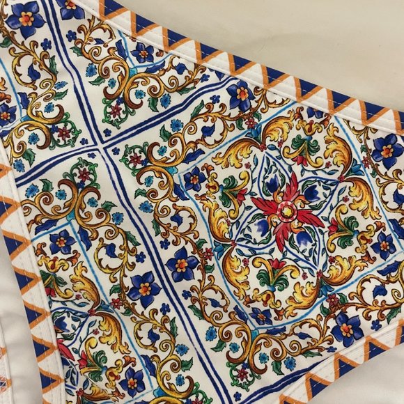 SOLD - Bydee Sicilia Print Swimsuit - Picture 5 of 5